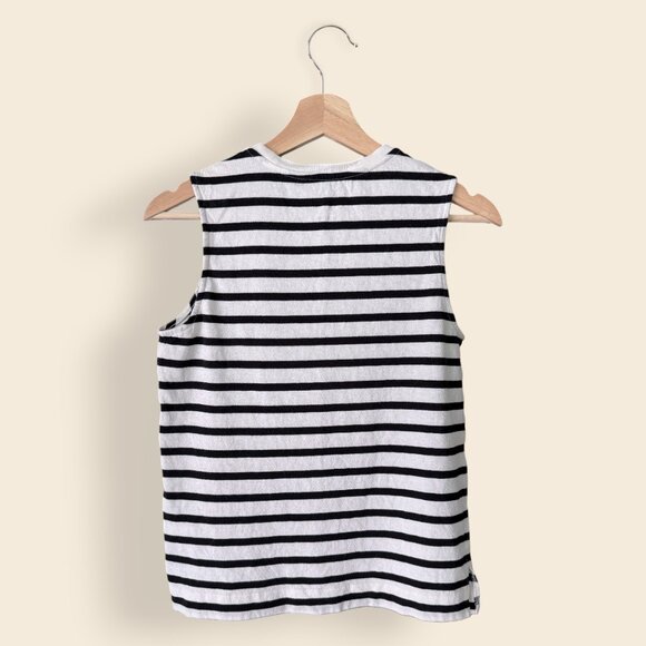 Everlane The Mariner Tank Breton Stripe Size XS New Without Tags - Picture 2 of 4